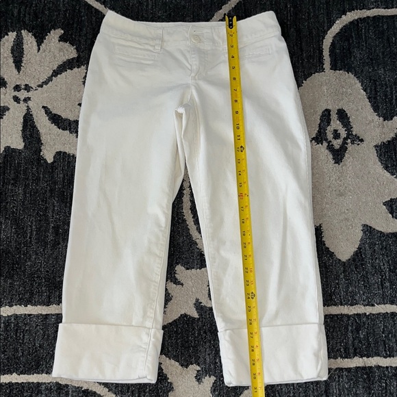 Banana Republic Cream Casual Trousers - Picture 4 of 12